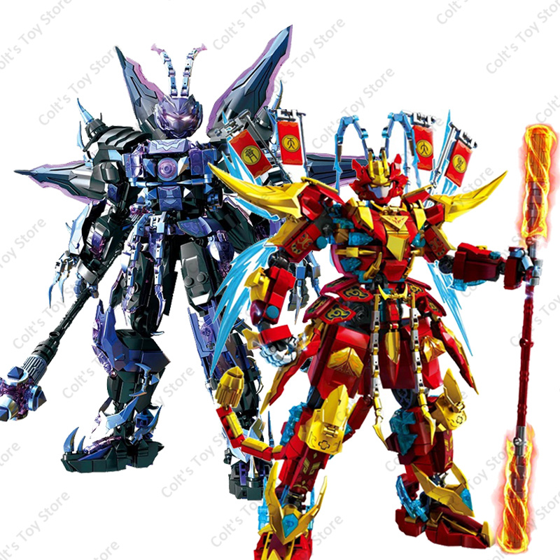 Board Game Unmatched - NEW Sun Wukong Mecha Building Blocks