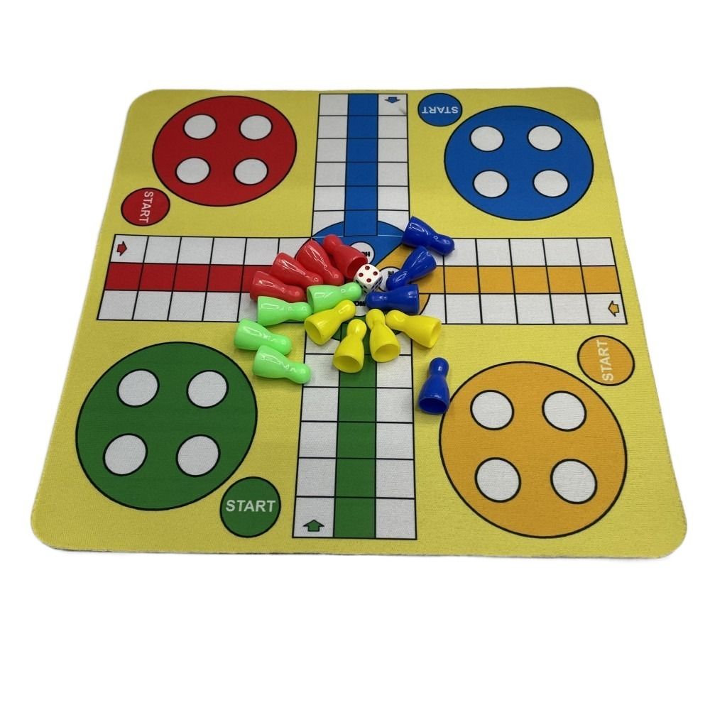 Board Game Ludo - Rodzinna gra z podkładką pod mysz,