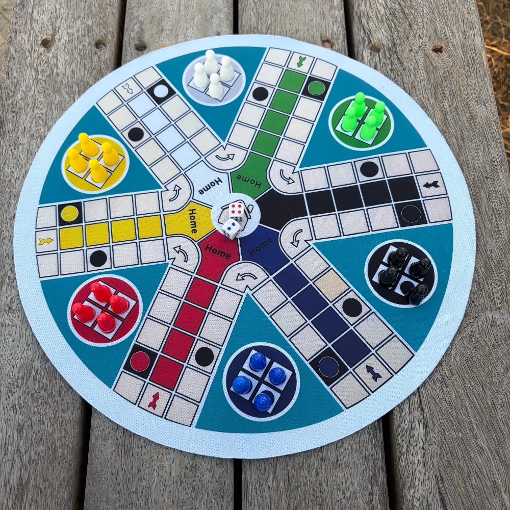 Board Game Ludo - Plansza do gry LUDO dla 6