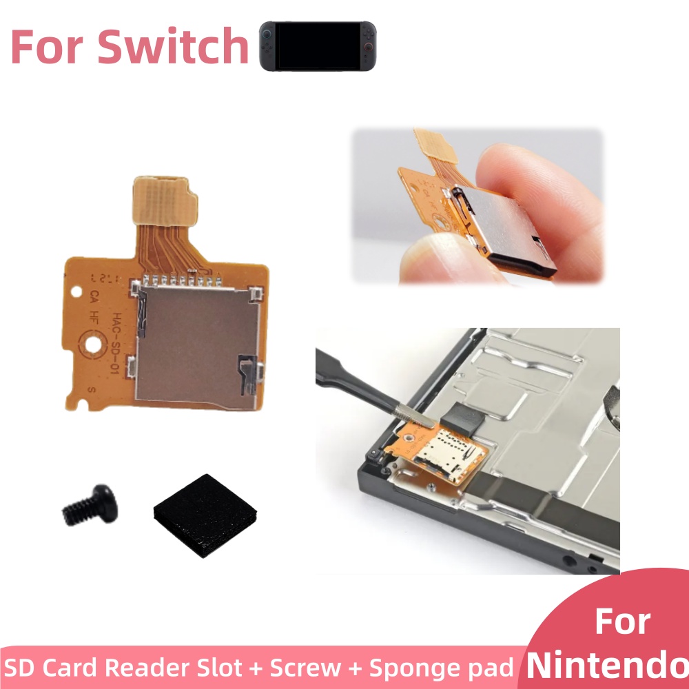 Board Game Nintendo Switch - Zamienna płytka gniazda karty SD TF