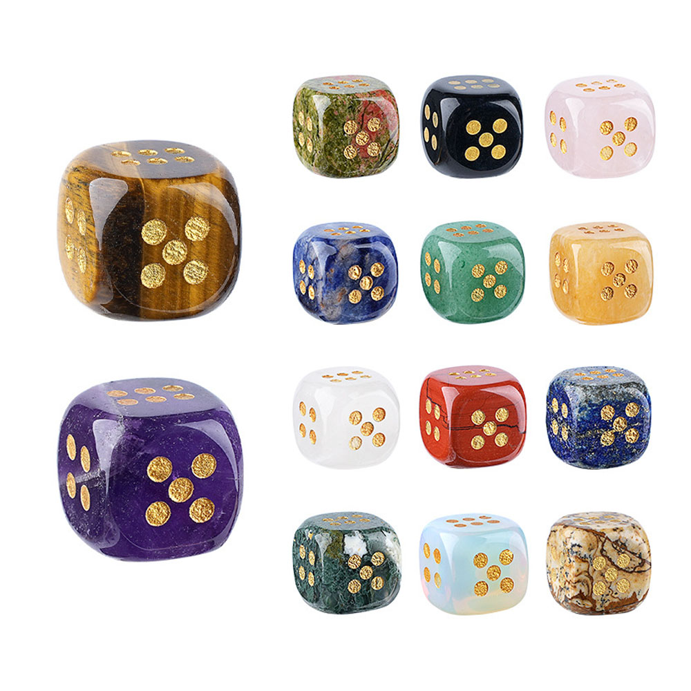 Board Game Loop - 1 szt. Kostka z kamienia naturalnego,