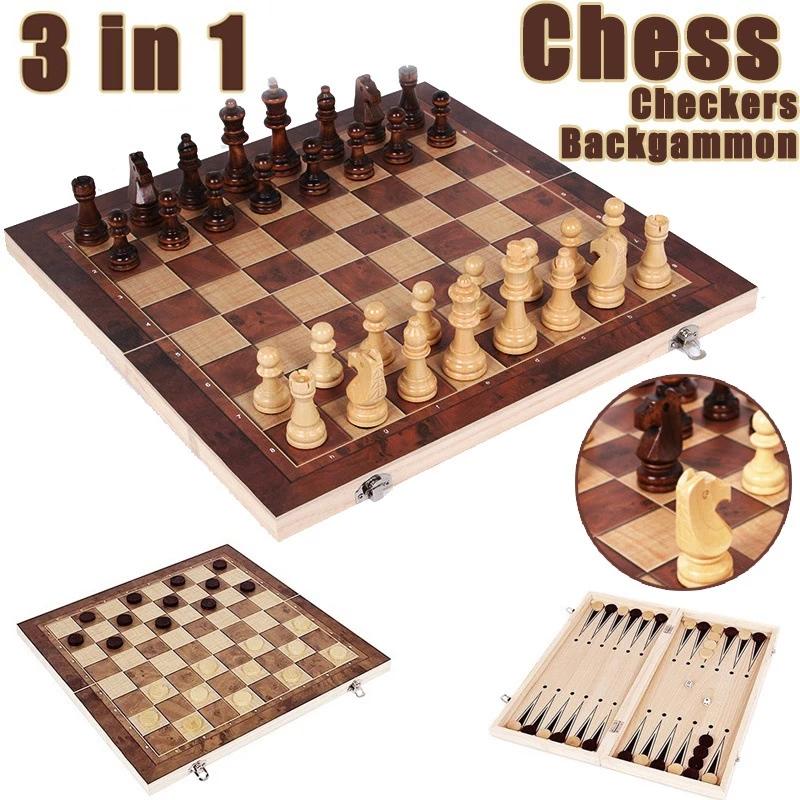 Szachownica 3 w 1, składana dr – Board Game Harvest recenzja i cena