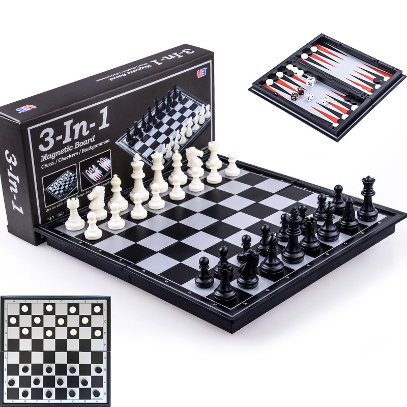 Składana Magnetyczna Gra Szach – Board Game Harvest recenzja i cena
