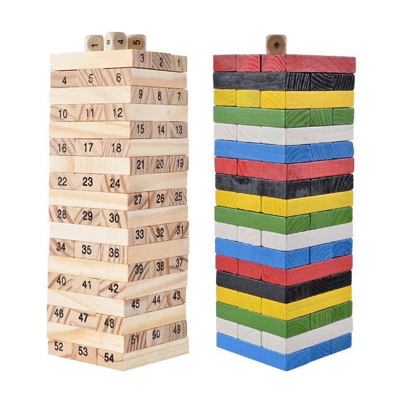 Drewniana gra wieżowa, interak – Board Game Ludo recenzja i cena