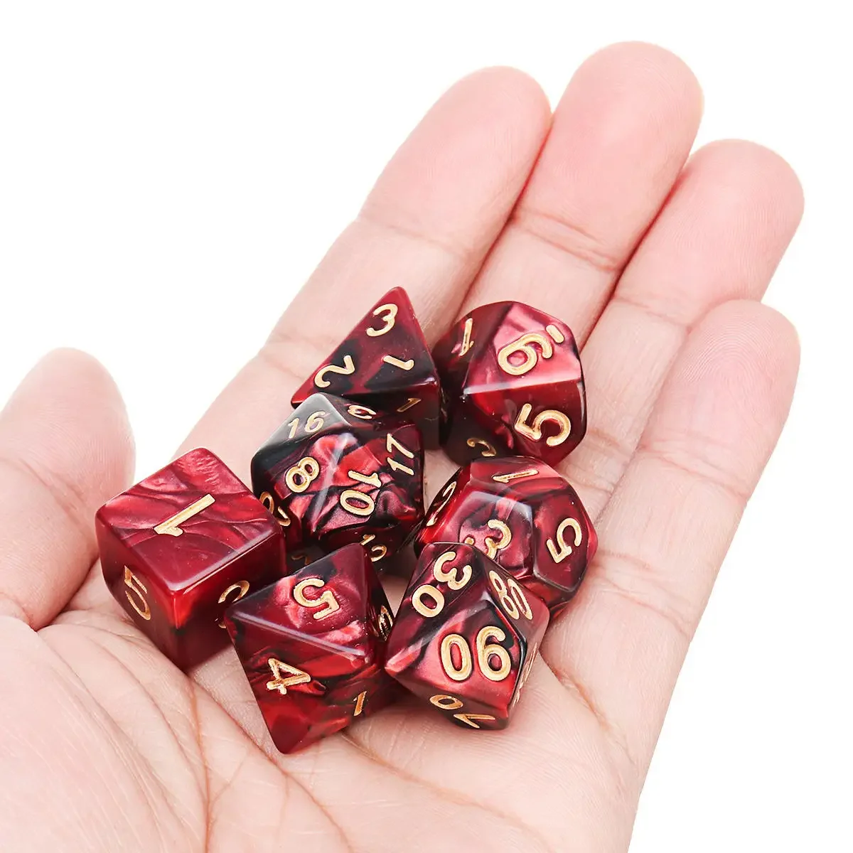 Wielościenne kostki podwójne k – Board Game Ludo recenzja i cena