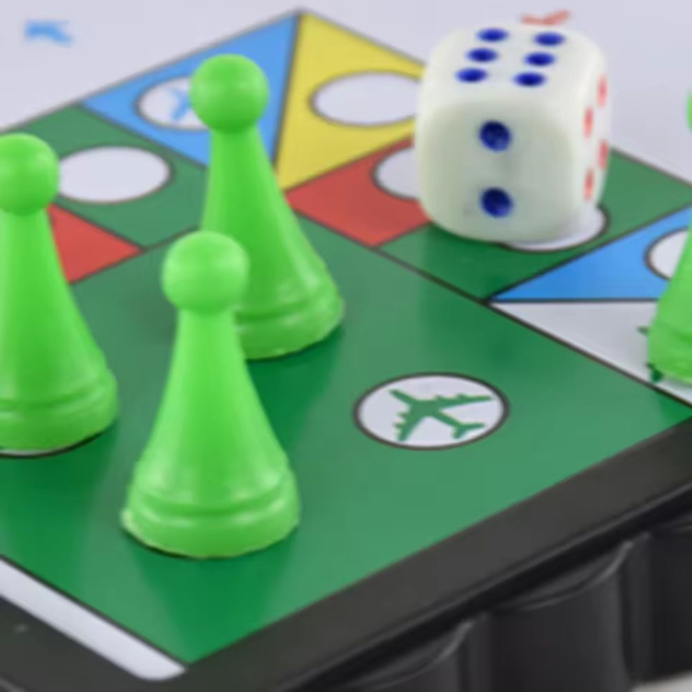 Składany magnetyczny zestaw do – Board Game Ludo recenzja i cena