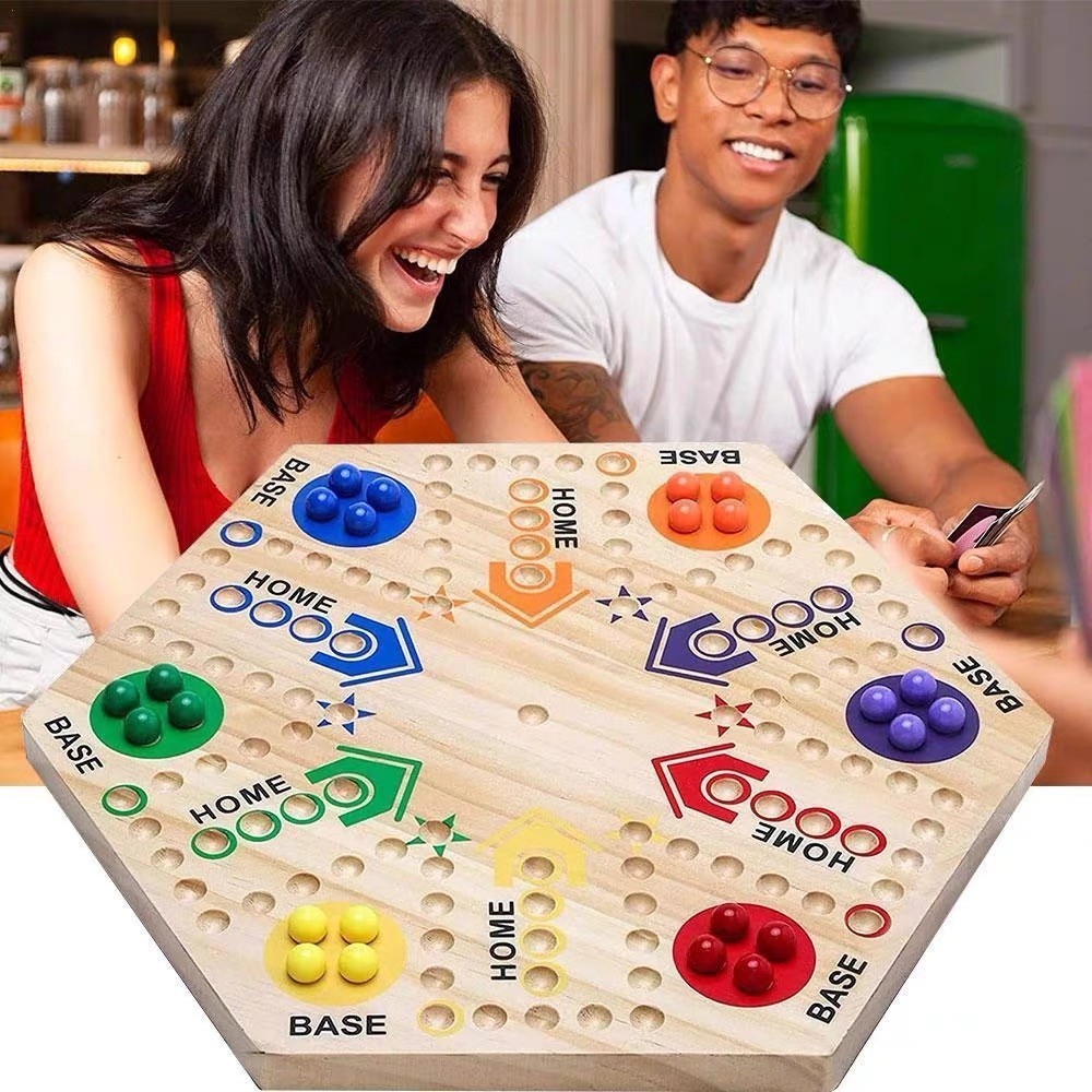 Marmurowa Gra Planszowa Dwustr – Board Game Ludo recenzja i cena