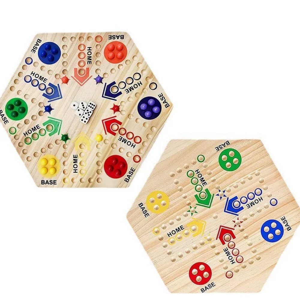 Marmurowa Gra Planszowa Dwustr – Board Game Ludo recenzja i cena