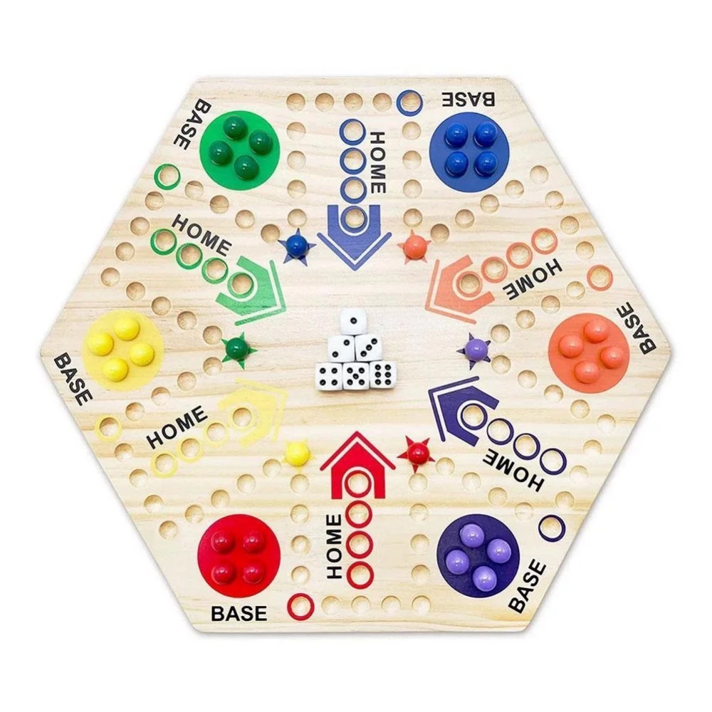 Marmurowa Gra Planszowa Dwustr – Board Game Ludo recenzja i cena