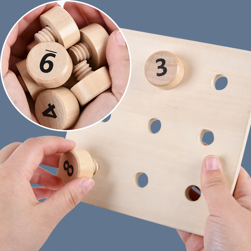 Drewniane dokręcić śruby pasuj – Board Game Simple recenzja i cena