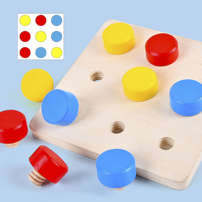 Drewniane dokręcić śruby pasuj – Board Game Simple recenzja i cena